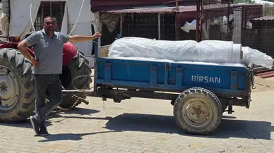 Manisa Sarıgöl'de sıcaklık artışı üzüm bağı örtüsü satışlarını artırdı