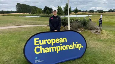 Deniz Sapmaz'dan tarihi başarı ! Avrupa Kadınlar Amatör Golf Şampiyonası'nda bir ilki başardı