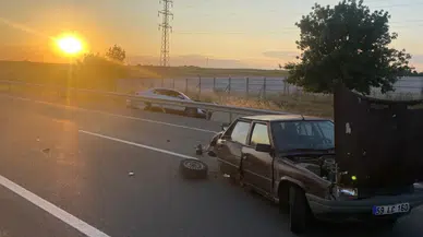 Edirne İpsala'da kaza : Sürücü ağır yaralandı