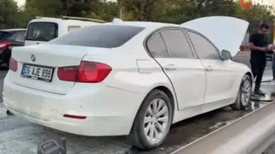Eskişehir'de servisten çıktıktan 10 dakika sonra otomobil alev aldı