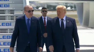 ABD Başkanı Trump Beştepe'de