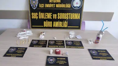 Konya'da uyuşturucu operasyonu : 2 tutuklama