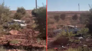 Şanlıurfa'da feci kaza : Otomobil tarlaya uçtu! 1 ölü