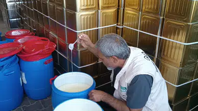 Şanlıurfa’da kaçak gıda operasyonu : 400 kilo şüpheli sade yağ ele geçirildi