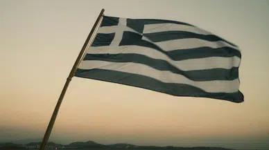 Yunanistan'da Girit Adası'nda yangın
