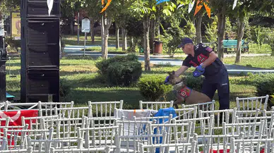 Bakan Göktaş'ın Eskişehir programı öncesi bomba araması yapıldı