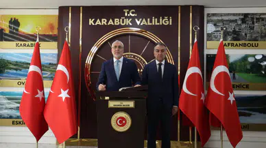 Bakan Işıkhan Karabük Valiliğini ziyaret etti