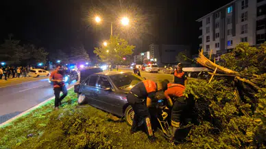 Erzincan'da trafik kazası : Yaralı tedavi altına alındı
