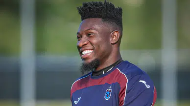Trabzonspor'un kalecisi Andre Onana, 8 kilo verdi