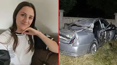 Aksaray'da bahçe duvarına çarpan otomobildeki Berivan Elçi hayatını kaybetti