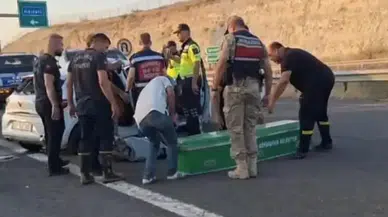 Şanlıurfa'da katliam gibi kaza : 3 ölü, 3'ü çocuk 8 yaralı