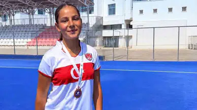 Muğlalı hokey Tuanna Sel, Avrupa üçüncüsü oldu