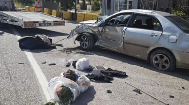 Amasya'da feci kaza : 7 yaşındaki kız çocuğu öldü