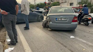 Osmaniye'de zincirleme trafik kazası : 2 yaralı