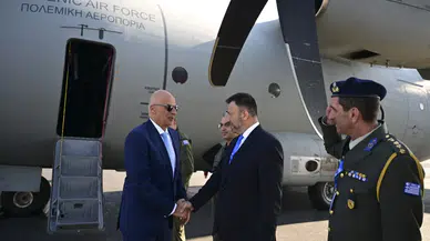 Yunanistan Savunma Bakanı Dendias Ankara'ya geldi