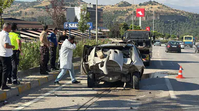 Karabük'te iş makinesinin karıştığı zincirleme kaza : 1'i ağır 2 yaralı