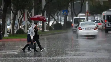 Meteoroloji uyardı : Sağanak ve kuvvetli rüzgar kapıda