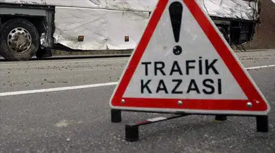 Elazığ'da kaza : 2 tır çarpıştı, 1 yaralı