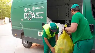 DOA sistemi 17 günde 33 milyon ambalaj topladı
