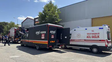 Balıkesir'de kimyasal maddeden etkilenen 5 kişi hastaneye kaldırıldı