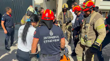 Avcılar'da kentsel dönüşüm sırasında işçinin üzerine moloz düştü