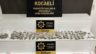 Kocaeli'de uyuşturucu operasyonu : 5 tutuklu