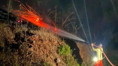 Antalya Gazipaşa'da orman yangını söndürüldü
