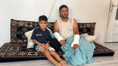 Mersin'de otomobilin ezdiği aile dehşet anları anlattı