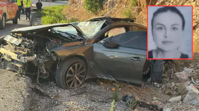 Antalya'da feci kaza : 1 ölü, 2 yaralı