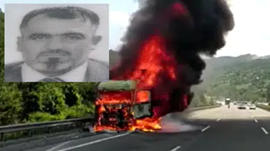 Adana'da feci ölüm : Güvenlik şeridindeki tır şoförüne kamyon çarptı