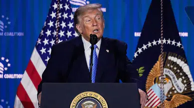 Trump'tan İran'a rest : Biz de tazminat isteyeceğiz