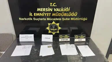 Mersin'de uyuşturucu satıcılarına operasyon : 3 tutuklama