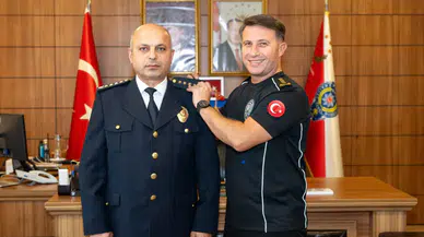 Bilecik İl Emniyet Müdürü İlhami Araali 1. Sınıf Emniyet Müdürü rütbesine terfi etti