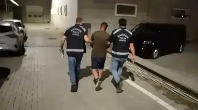 Samsun'da 12 yıl hapis cezası bulunan firari hükümlü yakalandı