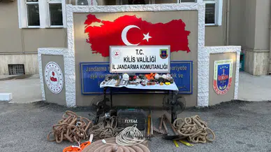 Kilis'te kaçak kazı yapan 4 şüpheli suçüstü yakalandı