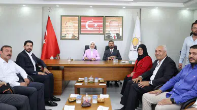 Mahinur Özdemir Göktaş Van'da ziyaretler gerçekleştirdi ! Sosyal hizmet çalışmaları masada