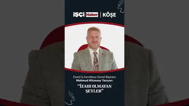 Enerji İş Sendikası Genel Başkanı Altunsoy, kuraklık tartışmalarını ele aldı : 'İzahı olmayan şeyler'