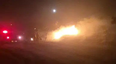 Yozgat'ta anız yangını : 27 hektarlık alan zarar gördü, 1 tutuklama