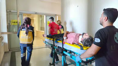 Adıyaman'da iki otomobil çarpıştığı kazada 1 kişi yaralandı