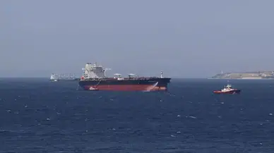 Çanakkale Boğazı'nda boş ham petrol tankeri arızalandı