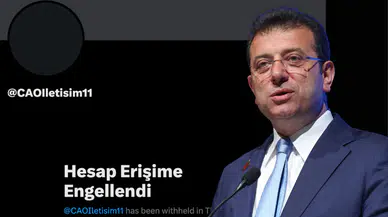 Ekrem İmamoğlu'nun X hesabına erişim engeli : Engellenen hesap sayısı 6 oldu