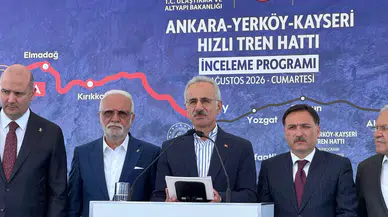 Yerköy-Kayseri YHT Projesi'nin yarısı tamamlandı