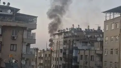 Diyarbakır'da yangın paniği