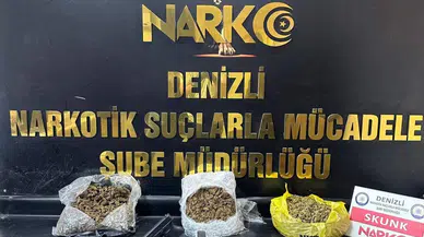 Denizli’de uyuşturucu operasyonu : 2 Şüpheli Tutuklandı