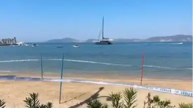 Muğla’da denize girmek isteyenler dikkat ! Güllük Halk Plajı tedbiren kapatıldı