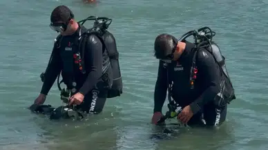 Büyükçekmece'de denizde kaybolan kişi için seferberlik ! Helikopterli arama başladı