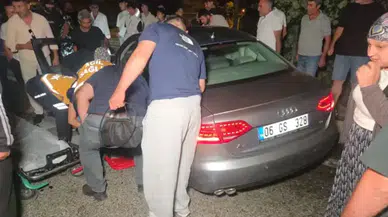 Bursa'da zincirleme kazadan kaçarken ağaca çarptı : 1 yaralı