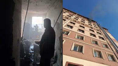 Siirt'te kız öğrenci yurdunda yangın : 1 personel yaralandı