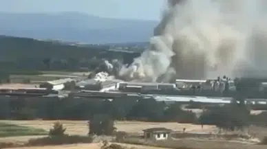 Bursa’da korkutan yangın ! Tavuk çiftliğinden dumanlar yükseldi