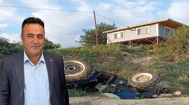 Adana'da acı kaza : Traktörün altında kalan muhtar hayatını kaybetti
